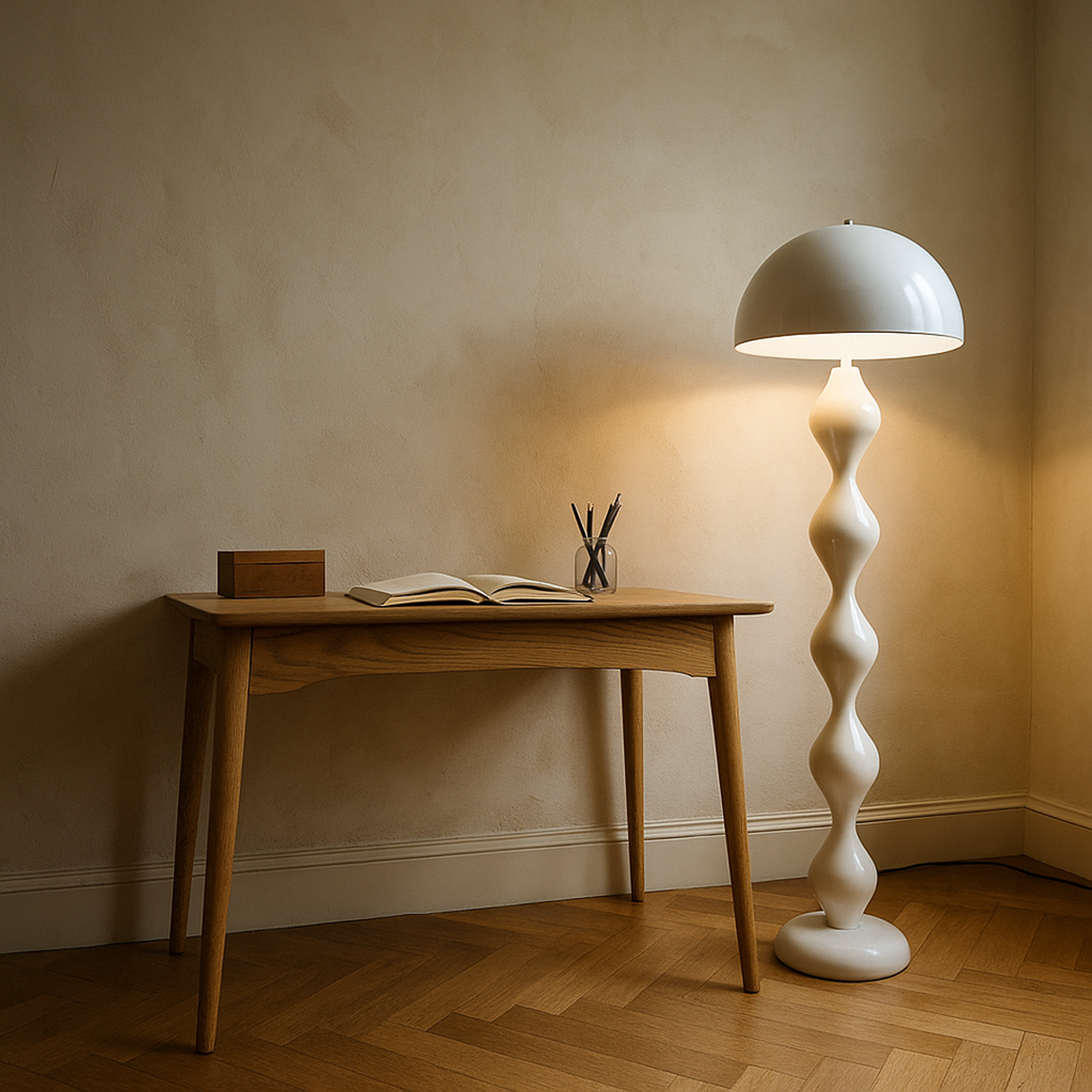 Moderne slanke vloerlamp in Scandinavische stijl | Ormexis