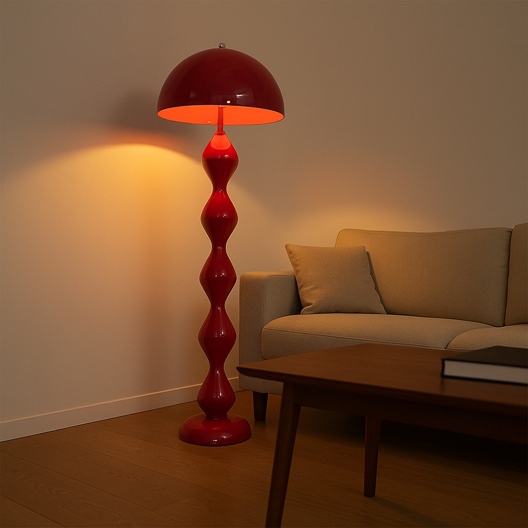 Moderne slanke vloerlamp in Scandinavische stijl | Ormexis
