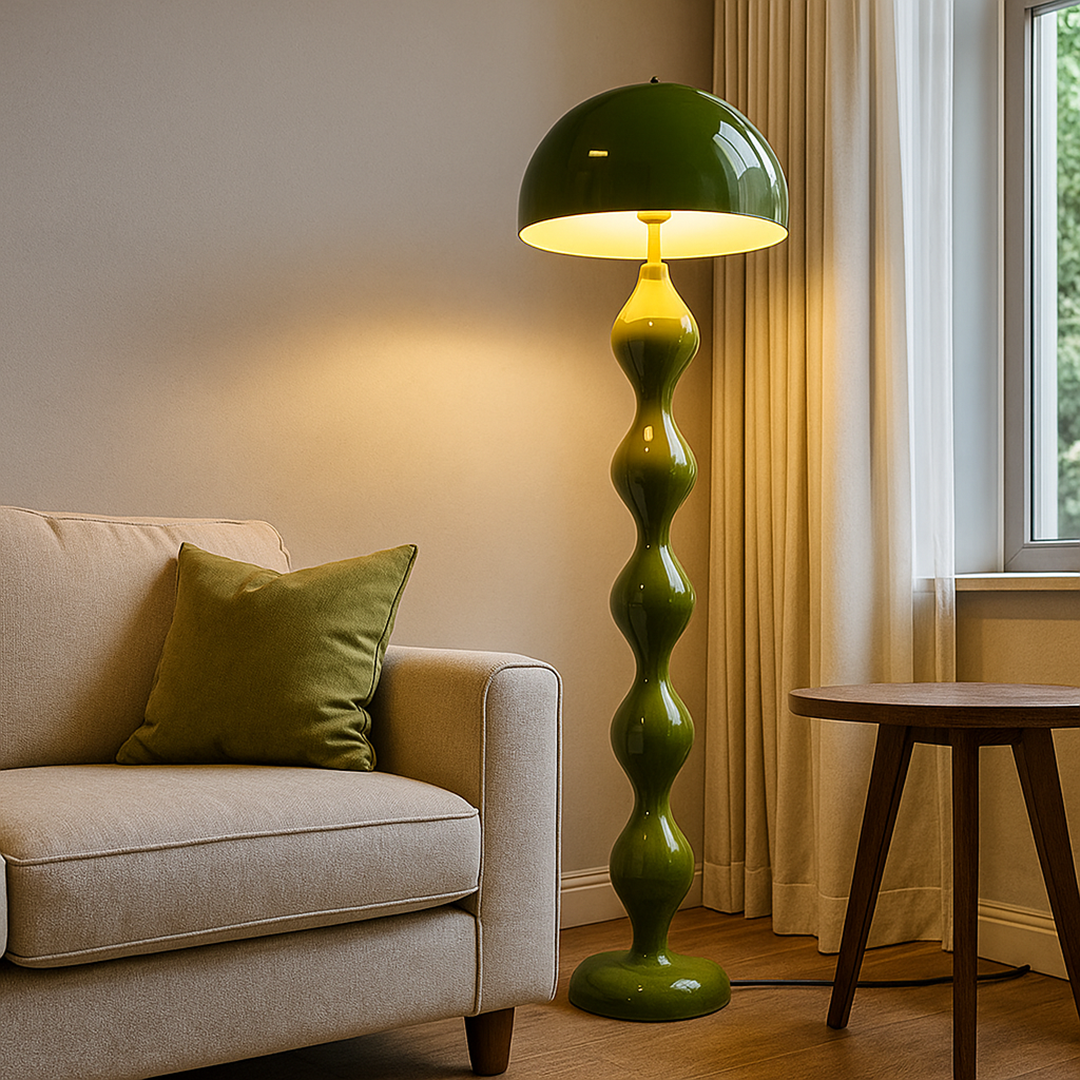 Moderne slanke vloerlamp in Scandinavische stijl | Ormexis