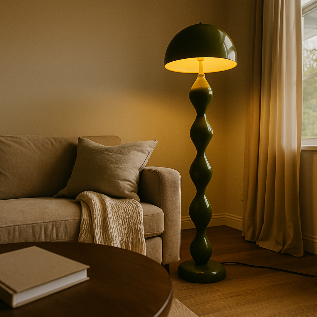 Moderne slanke vloerlamp in Scandinavische stijl | Ormexis