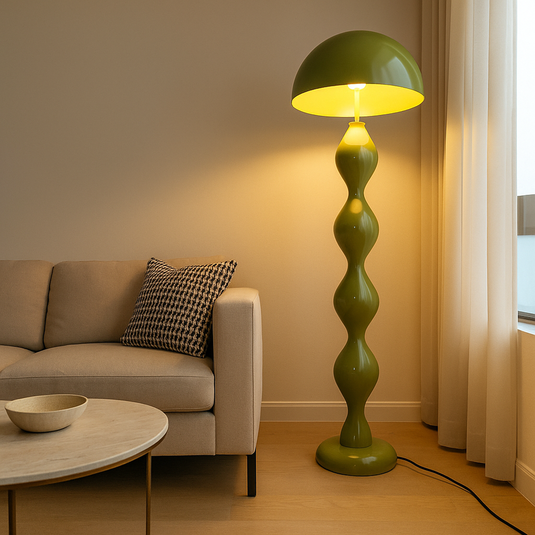 Moderne slanke vloerlamp in Scandinavische stijl | Ormexis