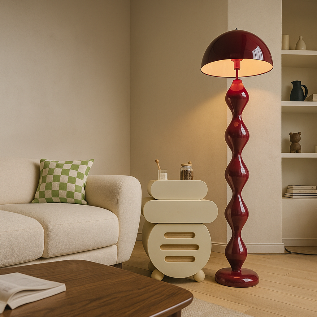 Moderne slanke vloerlamp in Scandinavische stijl | Ormexis