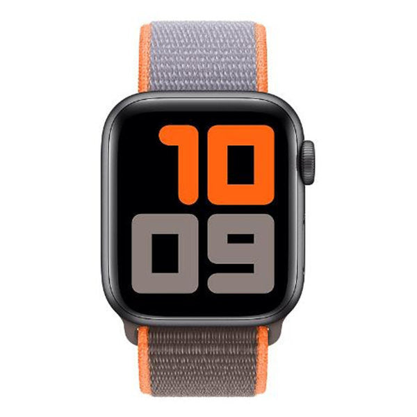 Nylon Band for Apple Watch Featuring Brown Then Orange