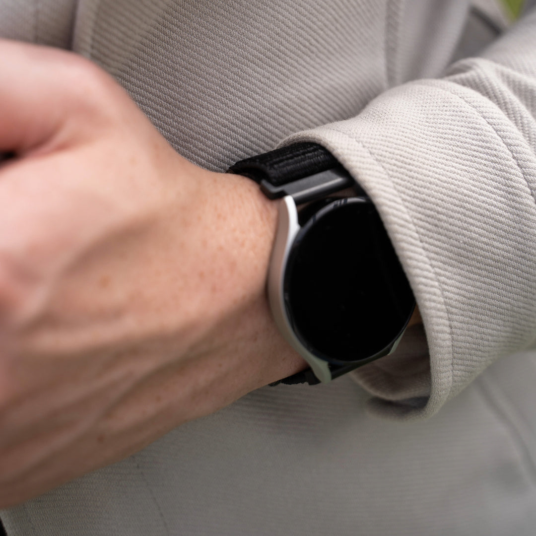 Nylon Strap For The Samsung Galaxy Watch 6 40mm Black