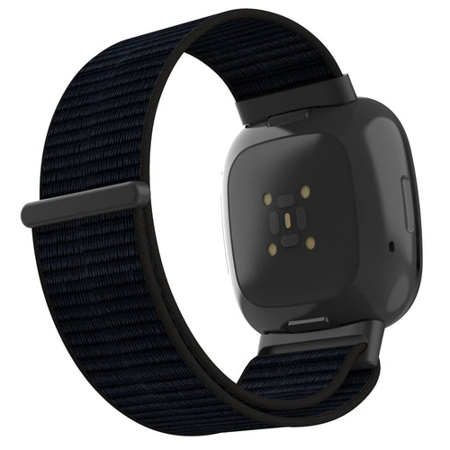 Tartós szőtt nejlon szíj Fitbit Sense 2 fitneszkövetőhöz