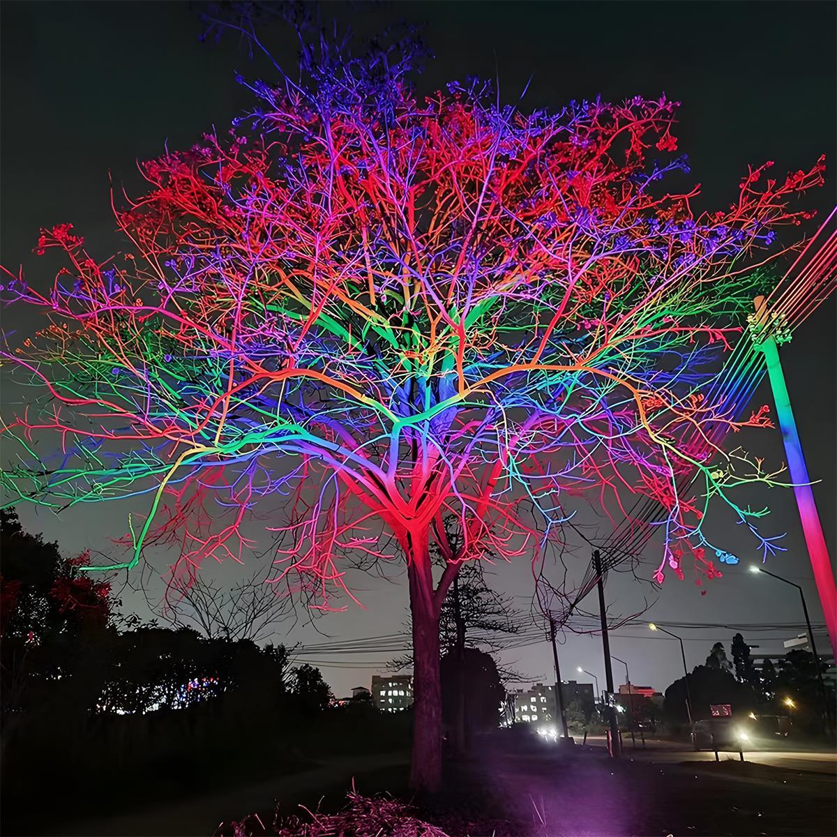 Waterproof RGB LED Landscape Spot Light for Outdoor Use | Ormexis