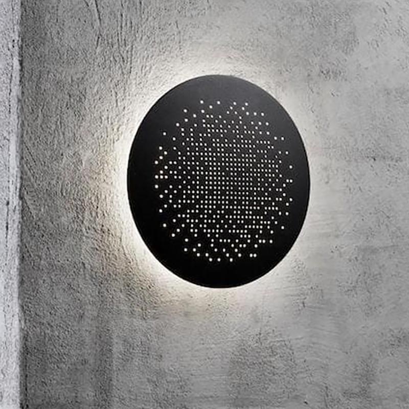 Applique da parete perforata Eclipse Halo | Ormexis