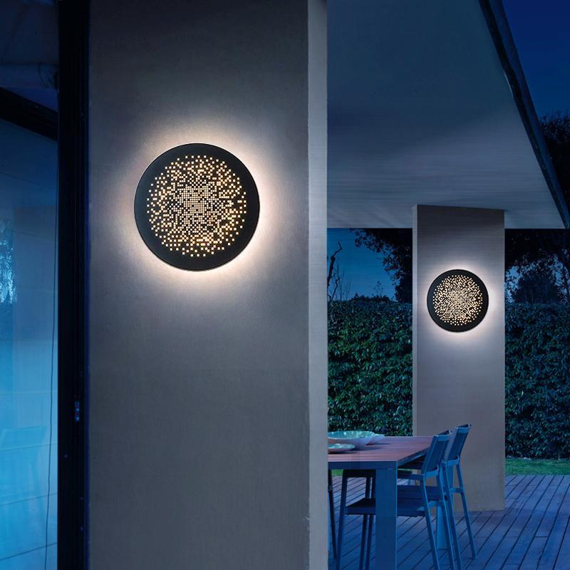Applique da parete perforata Eclipse Halo | Ormexis