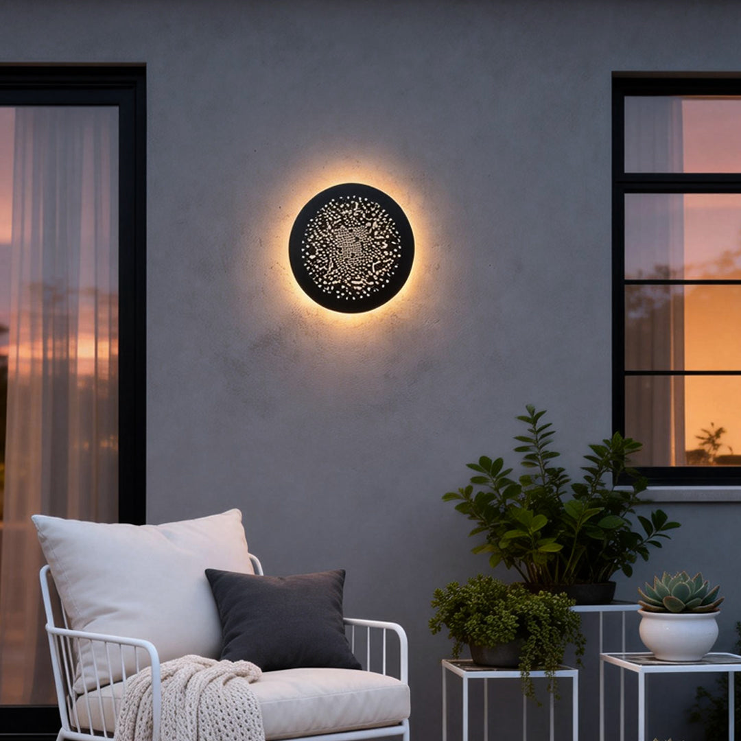 Applique da parete perforata Eclipse Halo | Ormexis