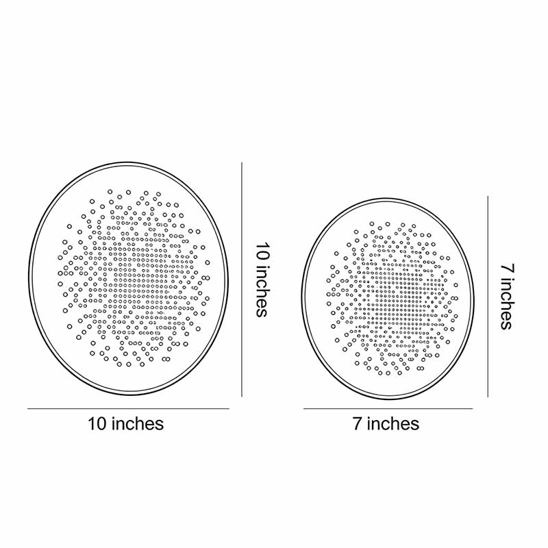 Applique da parete perforata Eclipse Halo | Ormexis