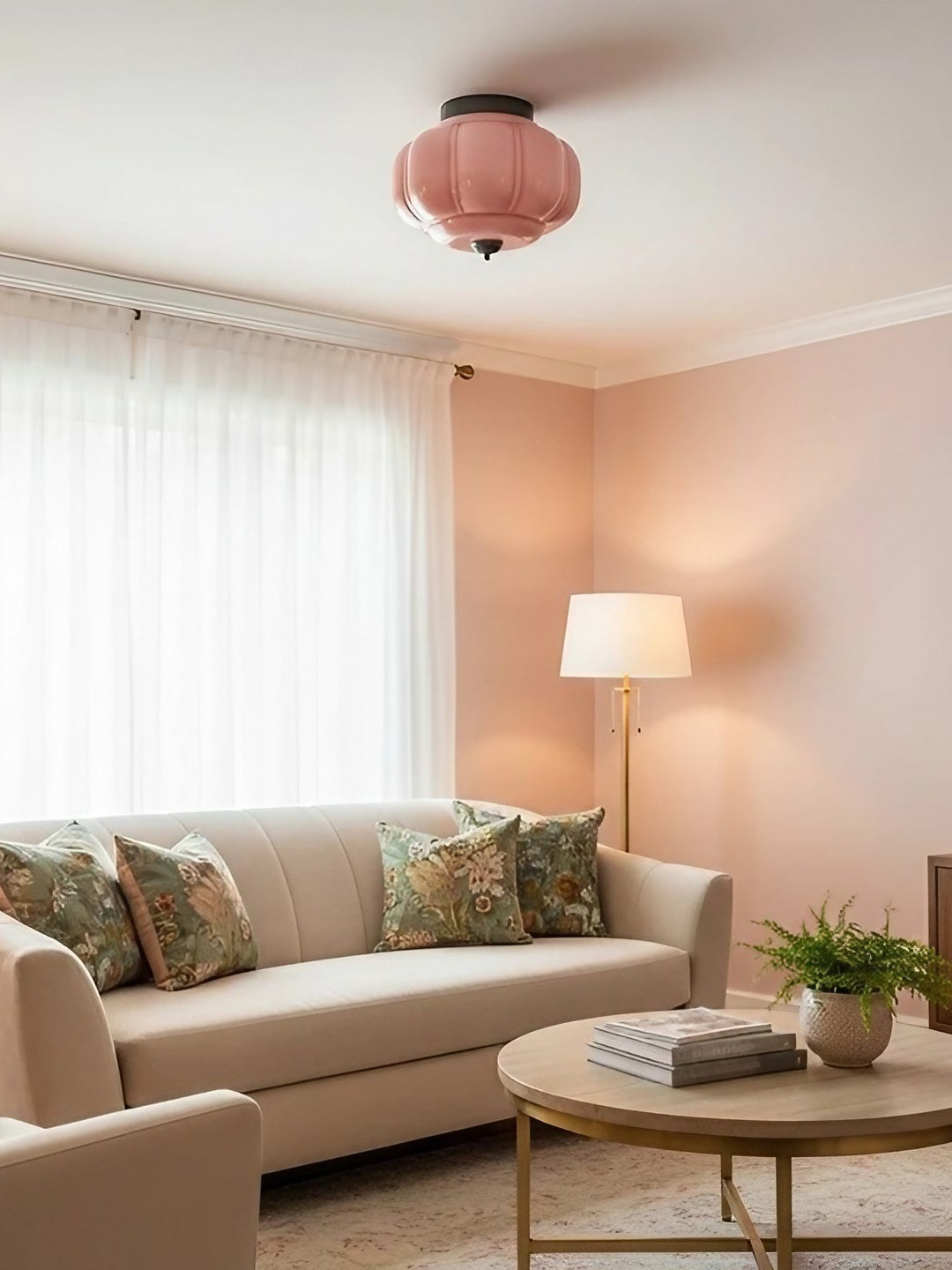 Laskostettu lasikupullinen kattovalaisin | Ormexis