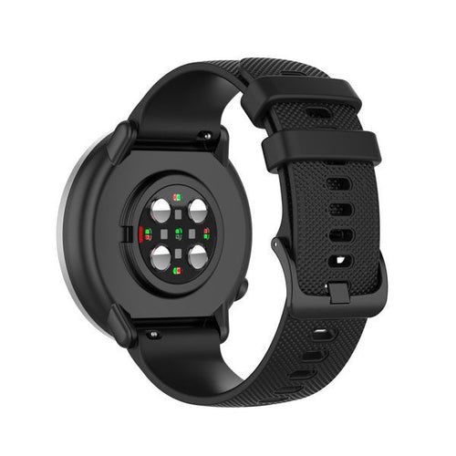 Durable Black Silicone Strap For Ignite 2 Polar Smartwatch