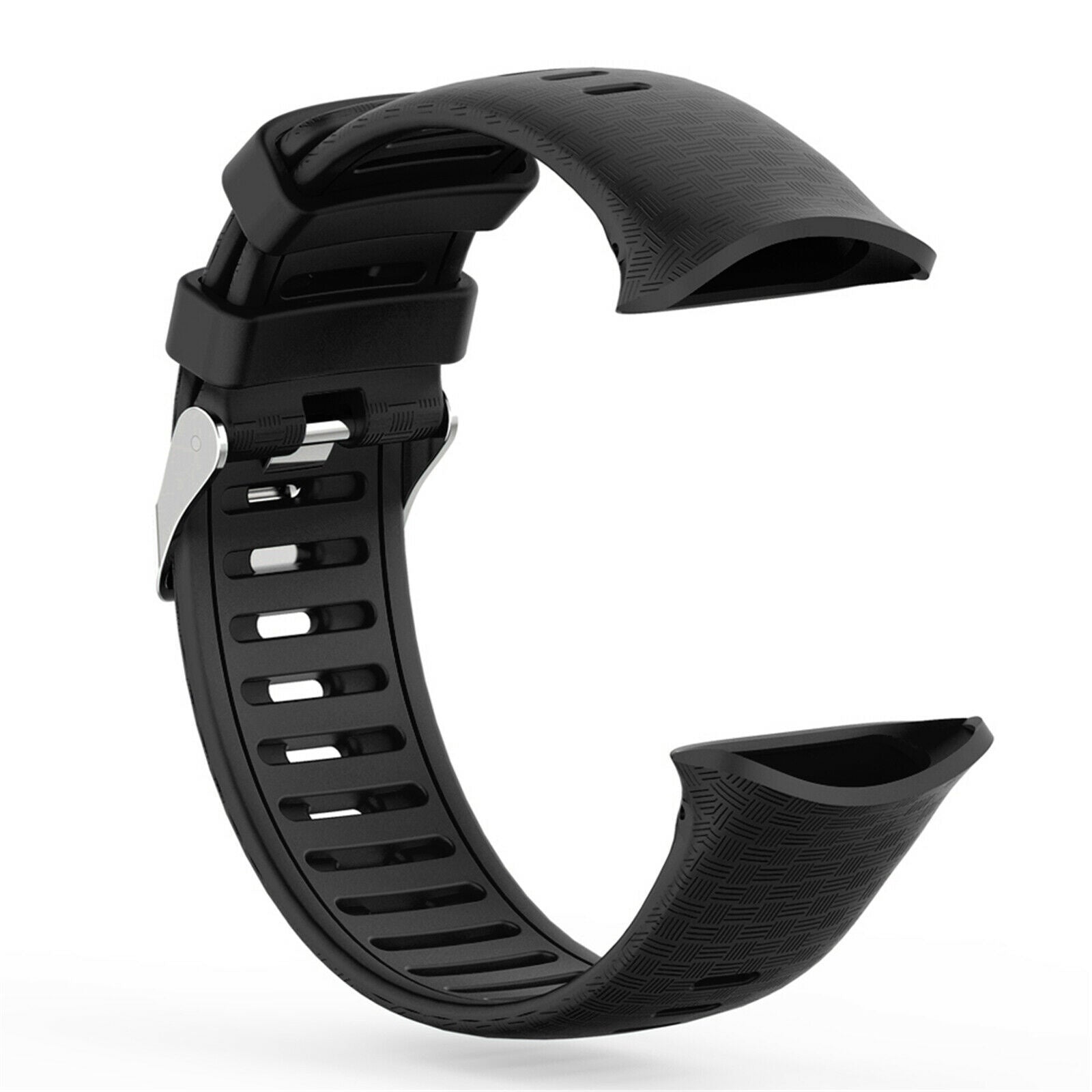 Ersatz-Schwarzes Silikonarmband für Polar Vantage V