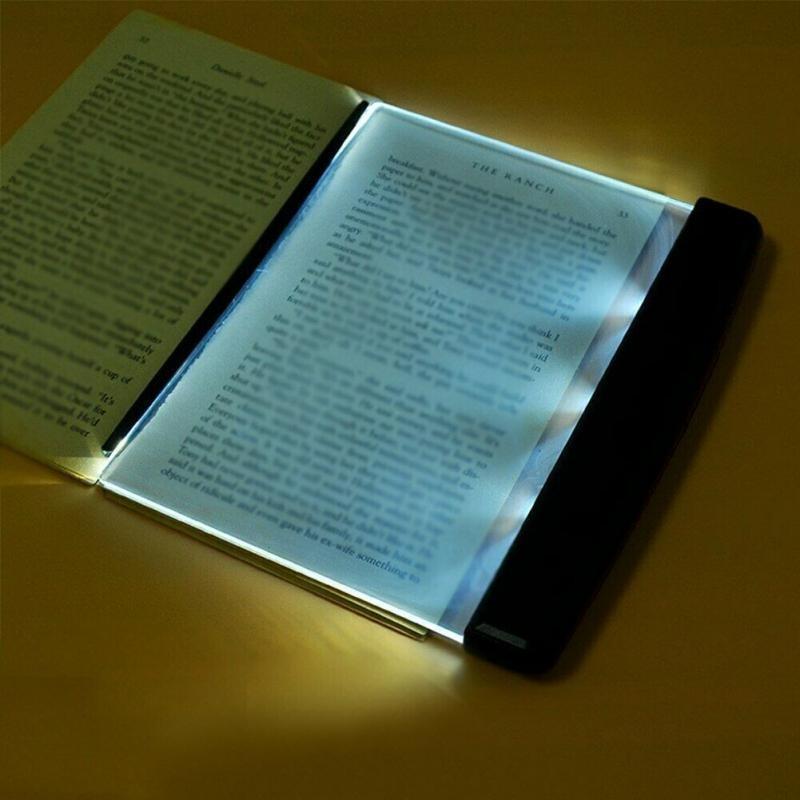 NovaLeaf čtecí lampa s nočním režimem LED plochý panel
