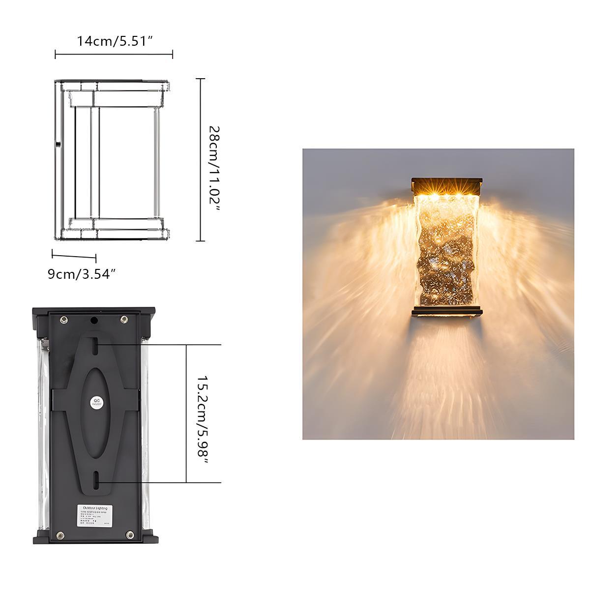 Bubble Glass Wall Light | Ormexis
