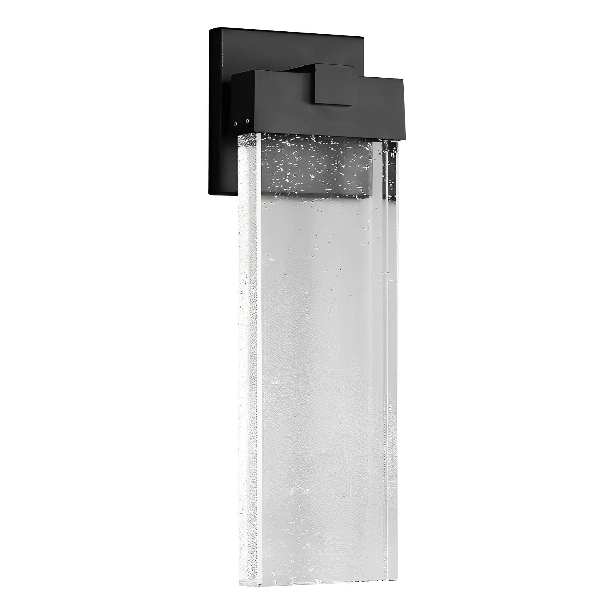 Clear Glass Column Wall Light | Ormexis