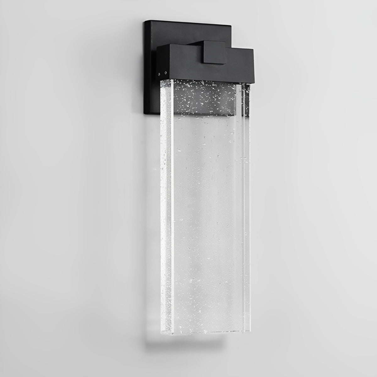 Clear Glass Column Wall Light | Ormexis