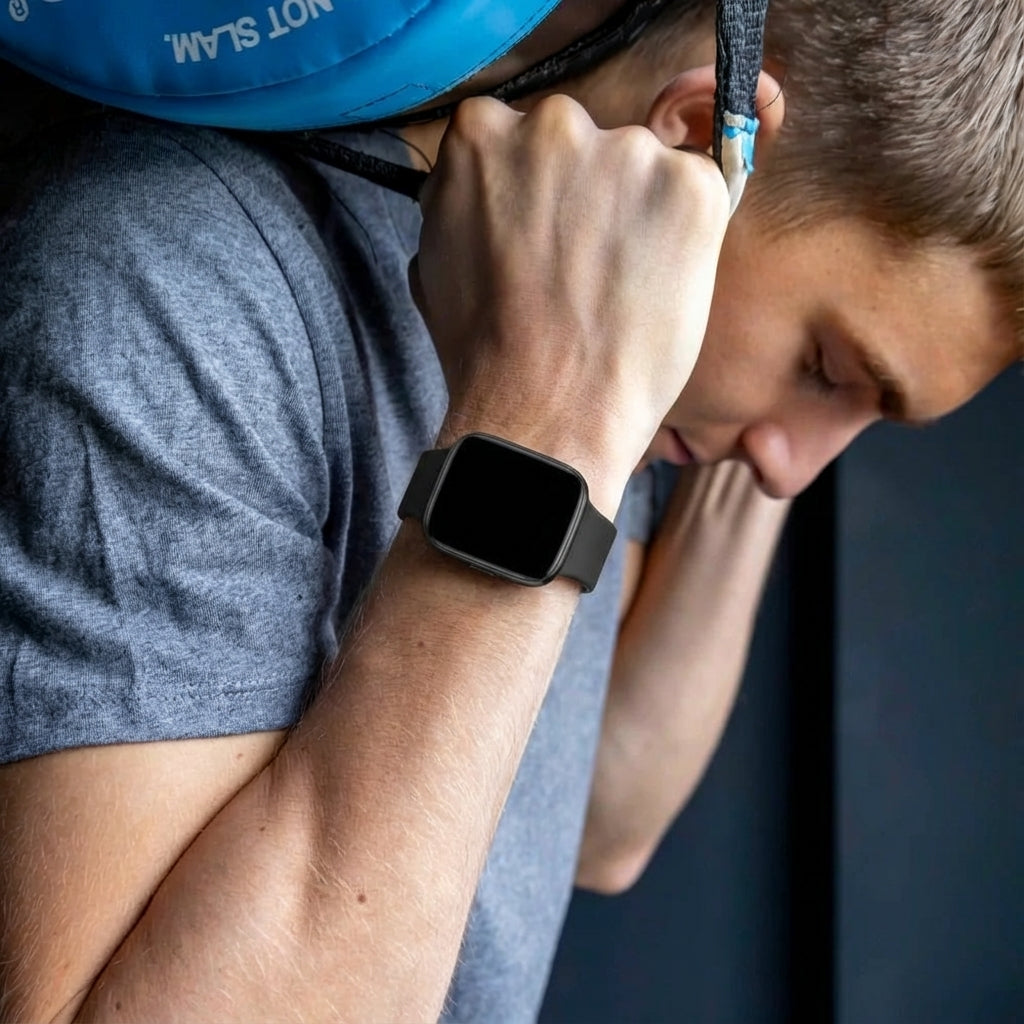 Pulseira de Silicone Preta para Redmi Watch 3 Active e Lite