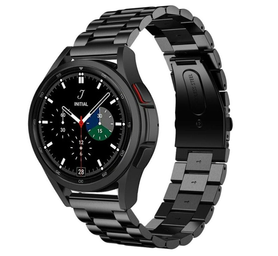 Samsung Galaxy Watch 4 Classic ocelový řemínek v černé barvě pro 42mm