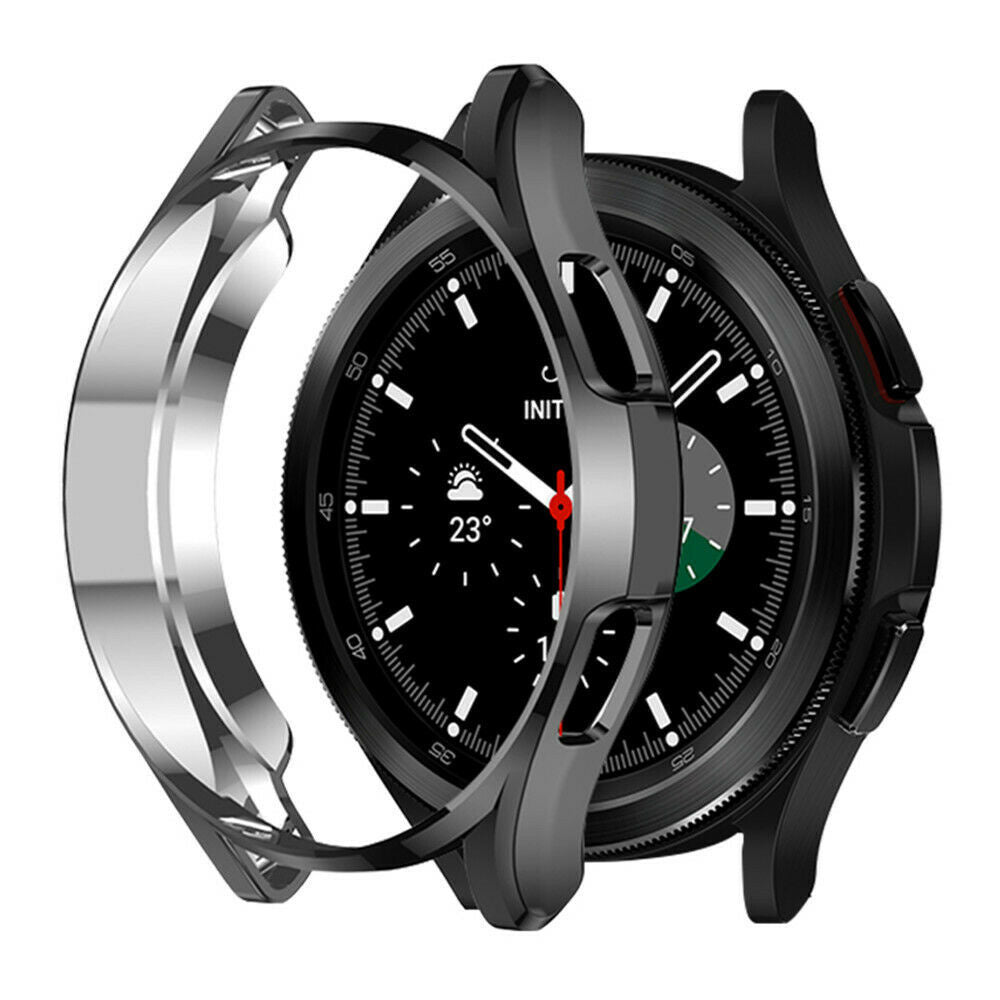 Black TPU Case For Samsung Galaxy Watch 4 Classic 46mm