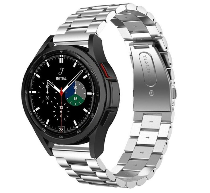 Samsung Galaxy Watch 4 Classic sølv stålrem