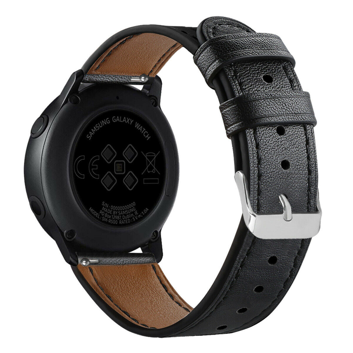 Samsung Galaxy Watch 4 Classic 46mm Black Leather Band