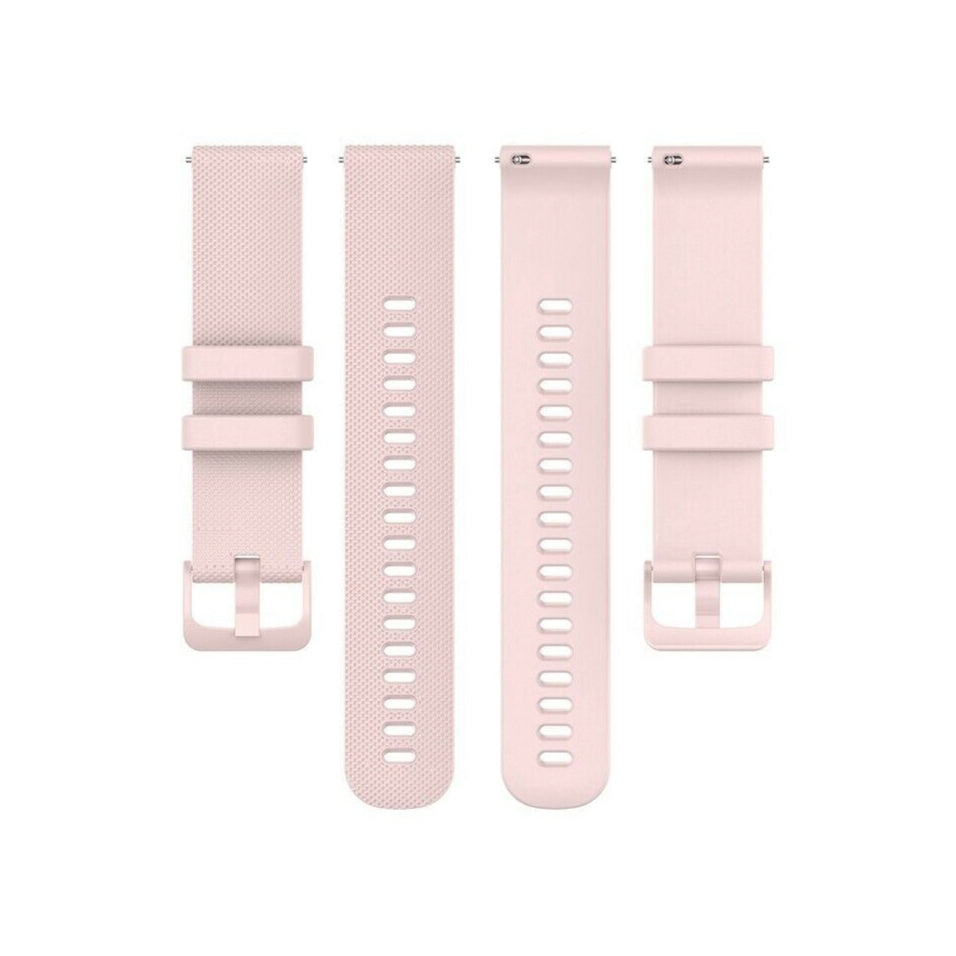 Prémiový růžový silikonový řemínek pro Samsung Galaxy Watch Active