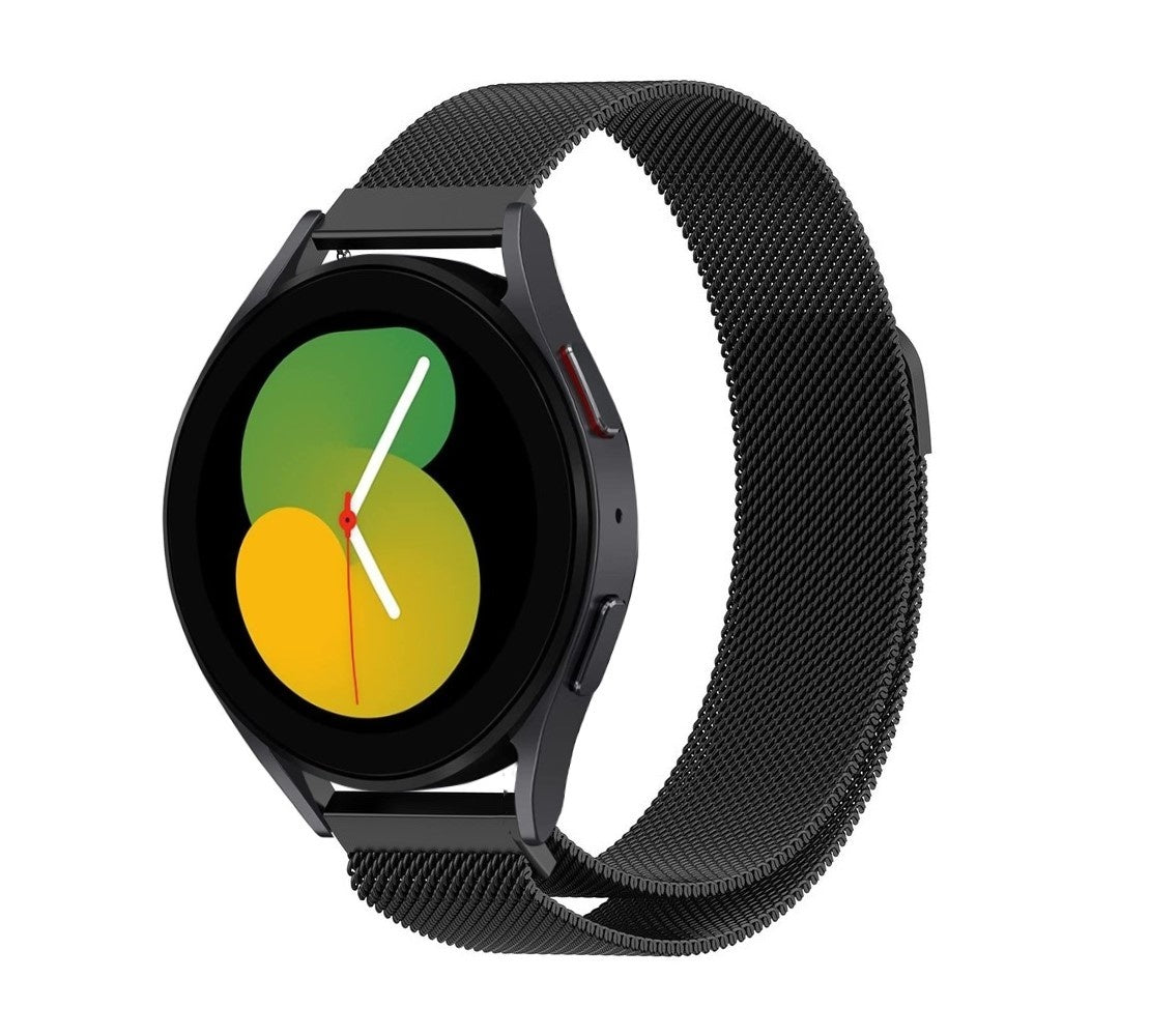 Černý 40mm milánský řemínek pro Samsung Galaxy Watch 5
