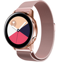 Pink Milanese Strap For Samsung Galaxy Watch Active
