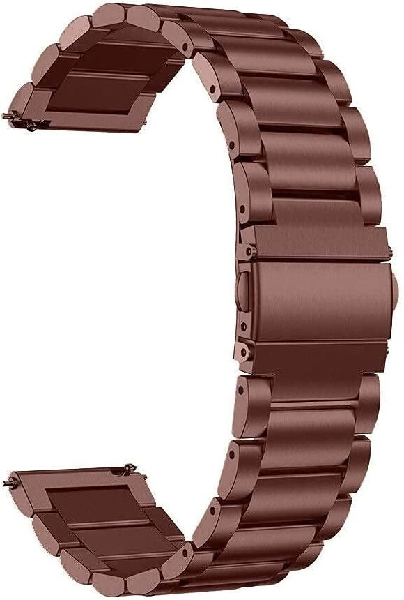 Bronzefarbener Gold-Gliederarmband für Samsung Galaxy Watch 3 41mm
