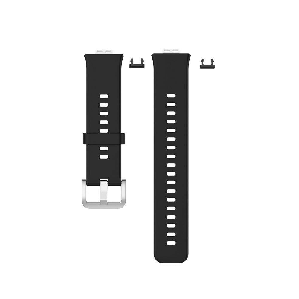 Pulseira de Silicone Preta Huawei Watch Fit para Huawei Watch Fit
