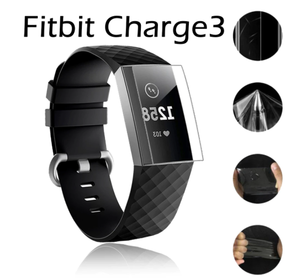 Fitbit Charge 4 Display Protection Screen Protector Film