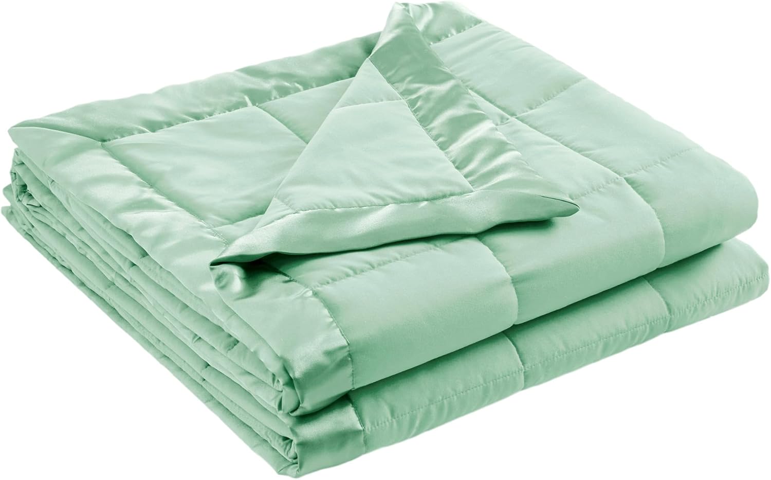 Coperta leggera morbida della collezione Windom con bordo in raso