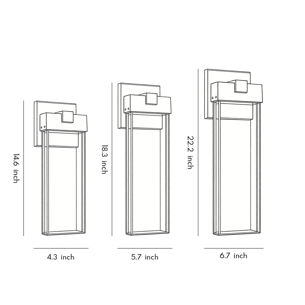 Cascade Crystal Outdoor Wall Sconce | Ormexis