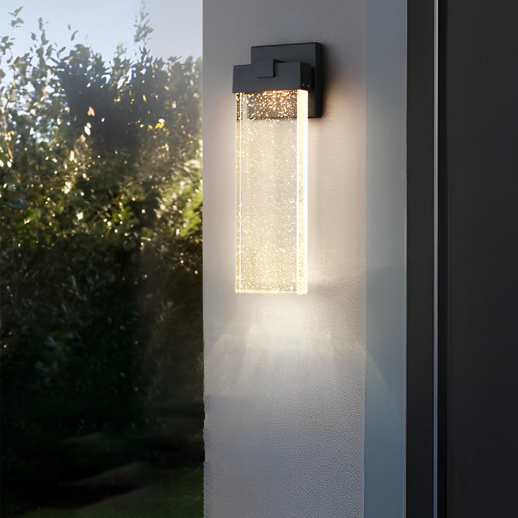 Cascade Crystal Outdoor Wall Sconce | Ormexis
