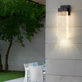 Cascade Crystal Outdoor Wall Sconce | Ormexis
