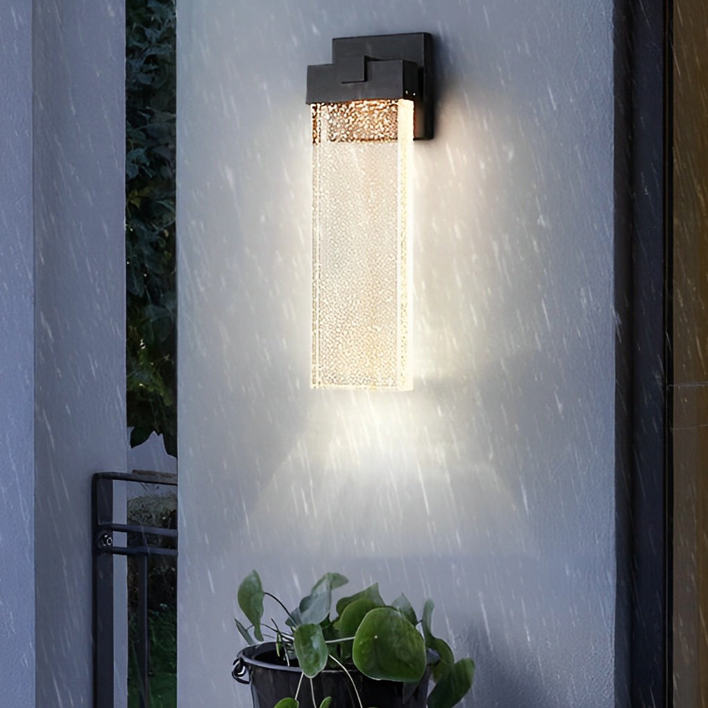 Cascade Crystal Outdoor Wall Sconce | Ormexis