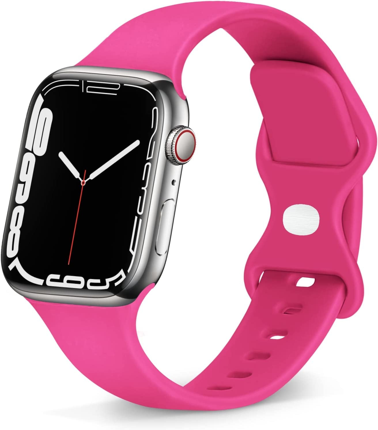 Růžový silikonový řemínek Apple Watch pro Apple Watch Classic
