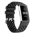 Accessorio Fitbit Charge 4 Nero con Cinturino Traspirante