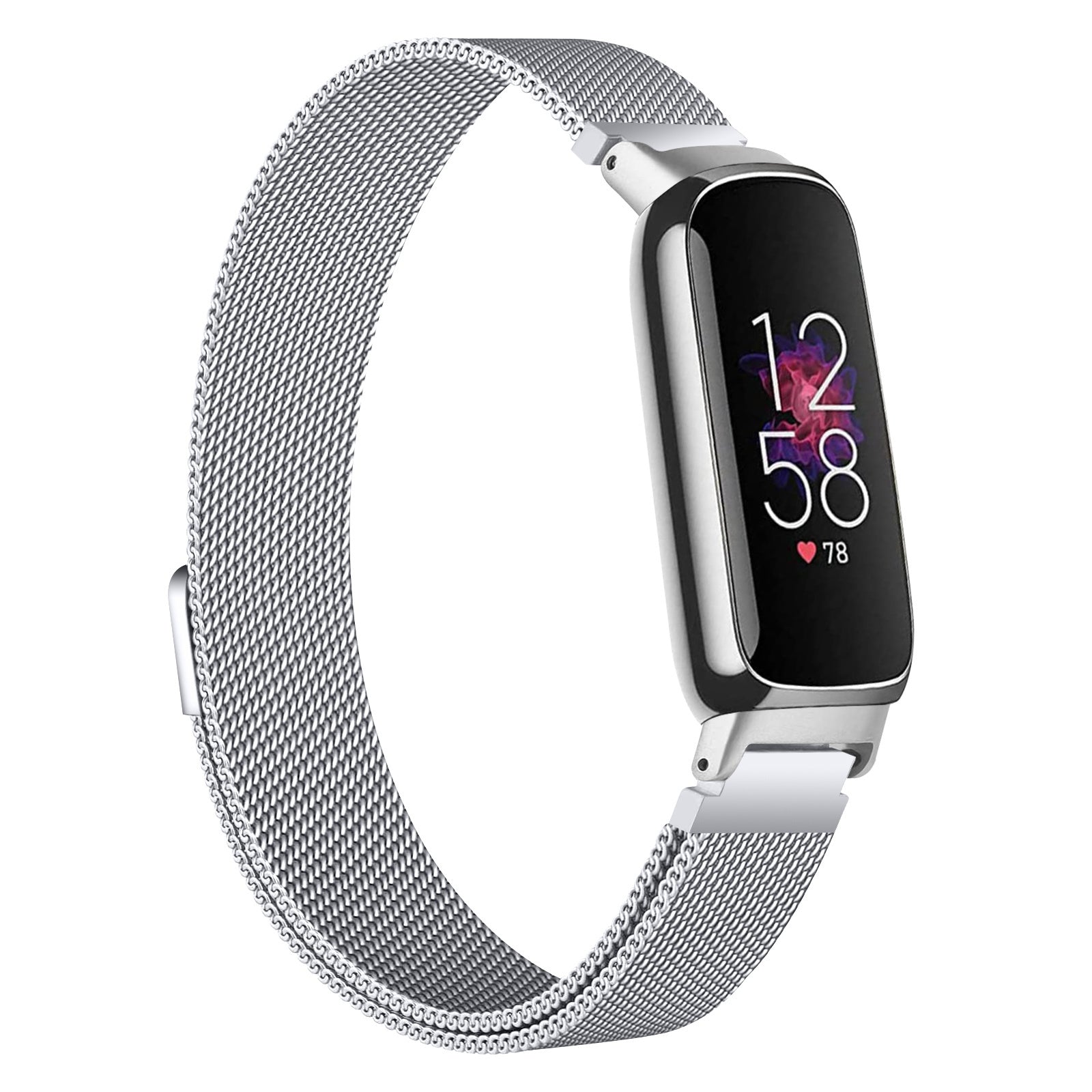 Fitbit Inspire 3 Edizione con Cinturino Milanese Finitura Argento