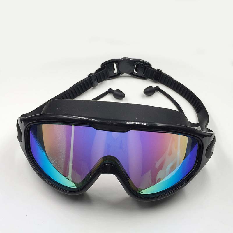 AquaVista Unisex Zwembril met Breed Zicht en Anti-Fog voor Gebruik in het Zwembad