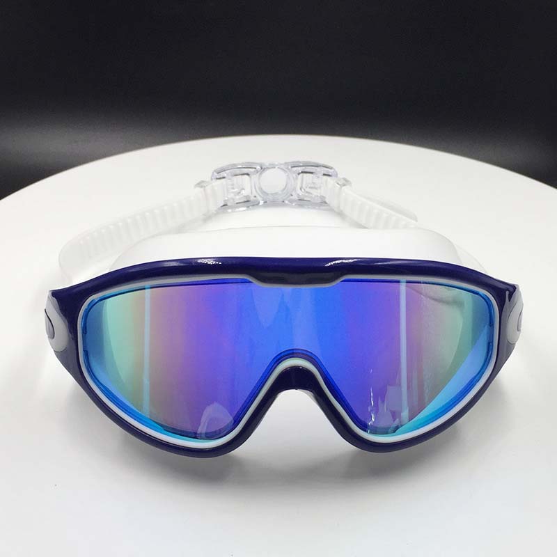 AquaVista Unisex Zwembril met Breed Zicht en Anti-Fog voor Gebruik in het Zwembad