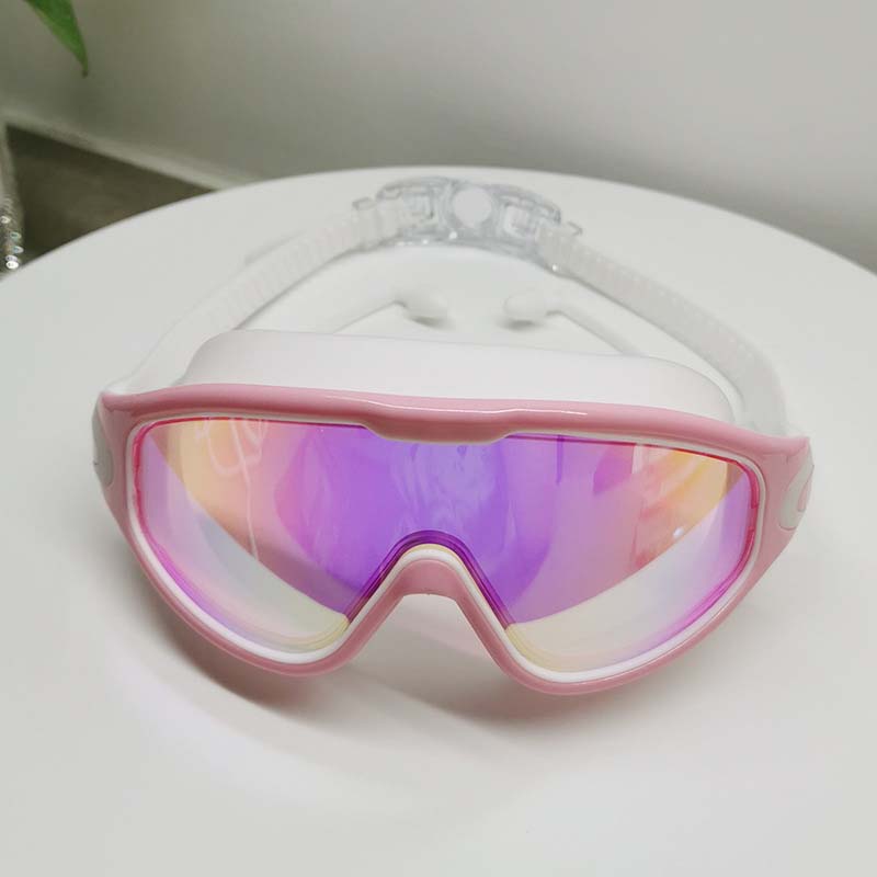 AquaVista Unisex Zwembril met Breed Zicht en Anti-Fog voor Gebruik in het Zwembad