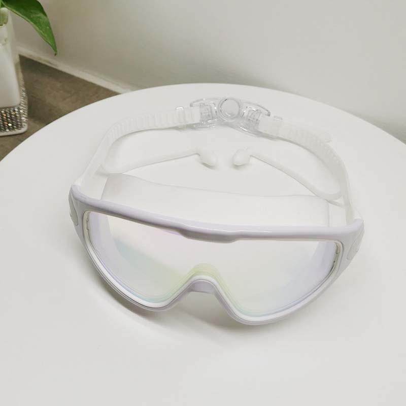 AquaVista Unisex Zwembril met Breed Zicht en Anti-Fog voor Gebruik in het Zwembad