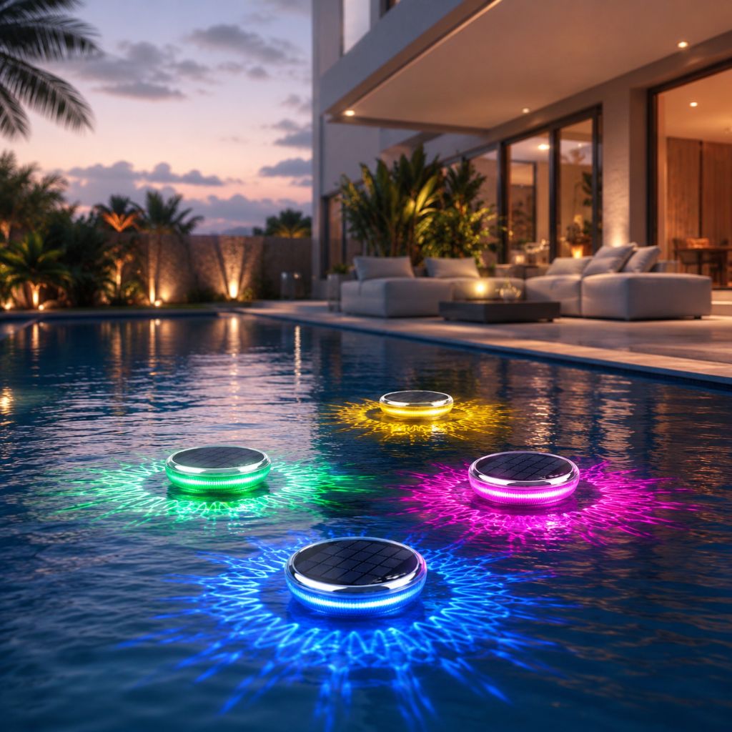Contemporary Floating Pool Light | Ormexis