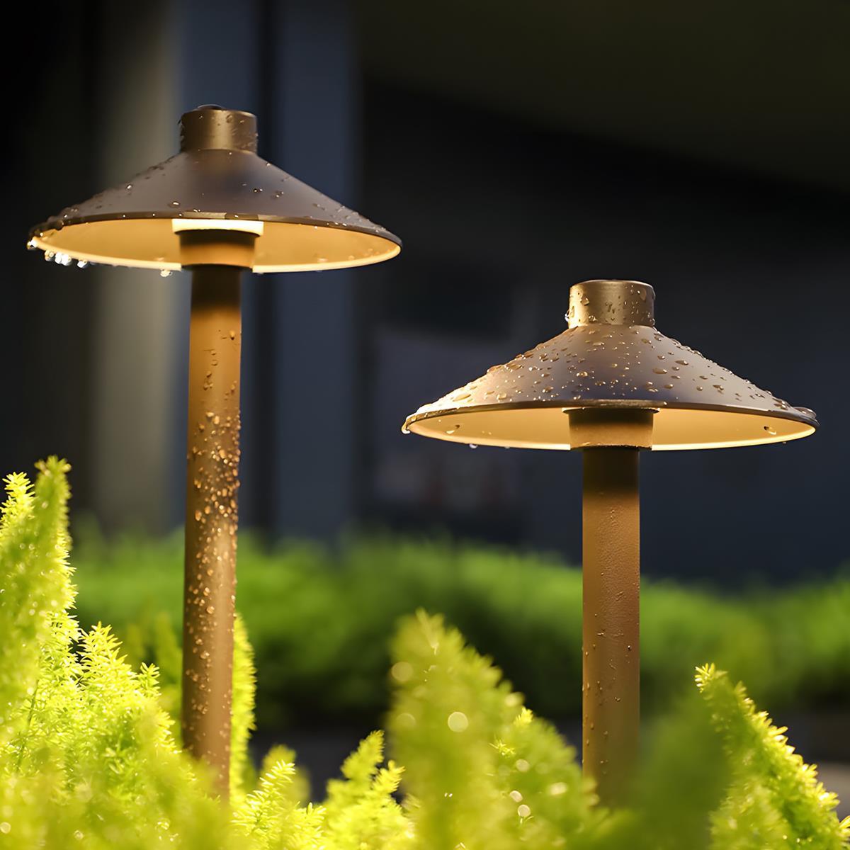 Hat Shade Pathway Light | Ormexis