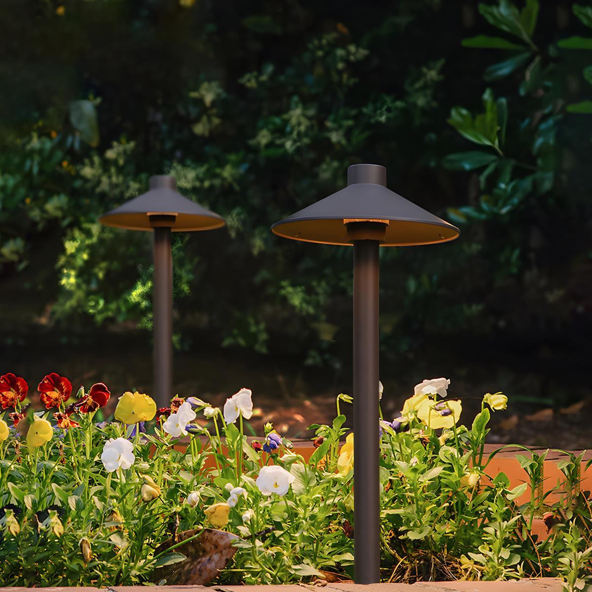 Hat Shade Pathway Light | Ormexis