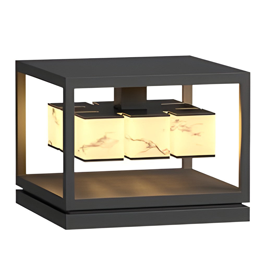 Zenframe Marble Glow Pillar Light | Ormexis