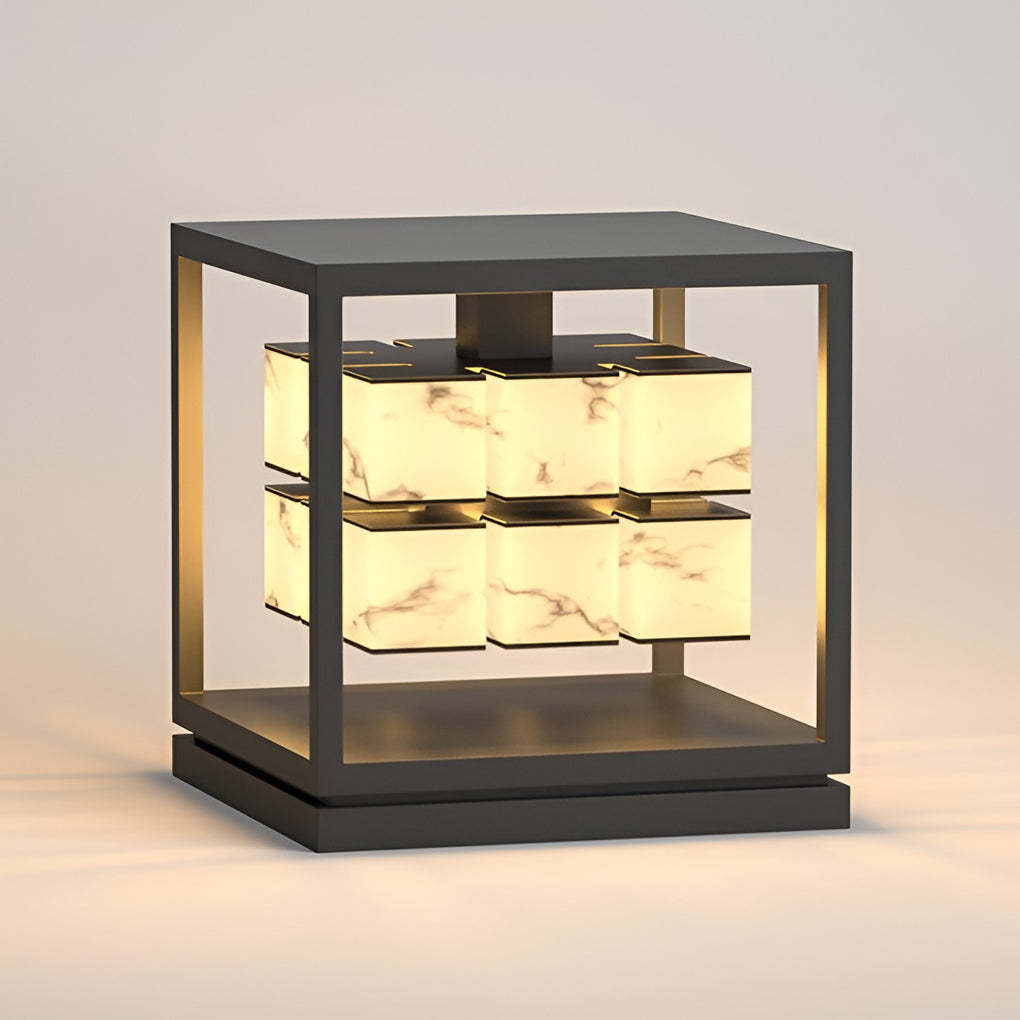 Zenframe Marble Glow Pillar Light | Ormexis