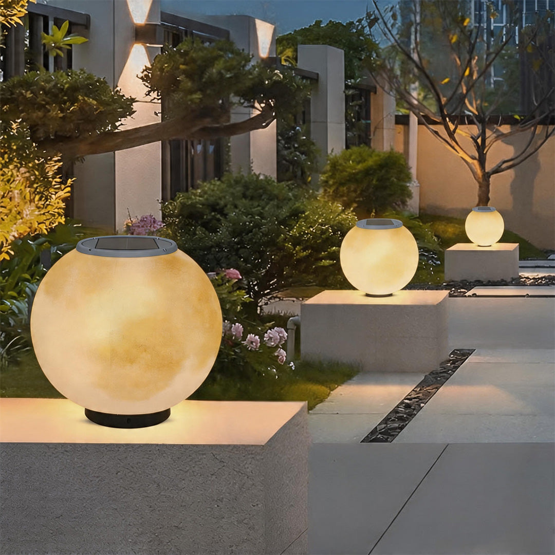 Lampe de poteau globe lunaire Artemis | Ormexis